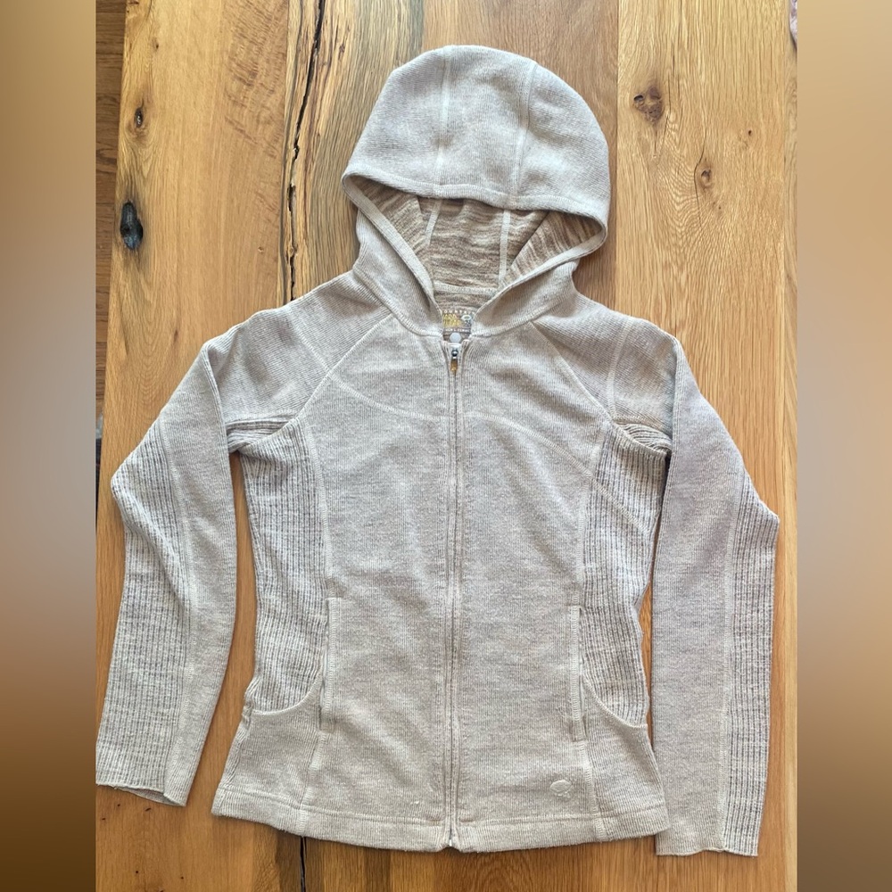 Mountain Hardwear Wool Full-Zip Sweater, Small